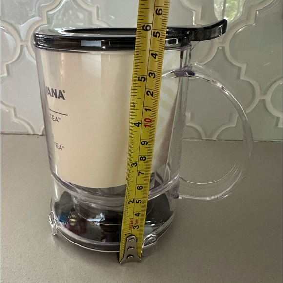 TEAVANA PERFECTEA 16 Ounce Tea Maker - Black Loose tea Strainer Kettle NEW NiB - Picture 13 of 17